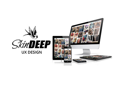 Skin Deep Tattoo App tattoo user experience design user interface ux uxdesign uxui