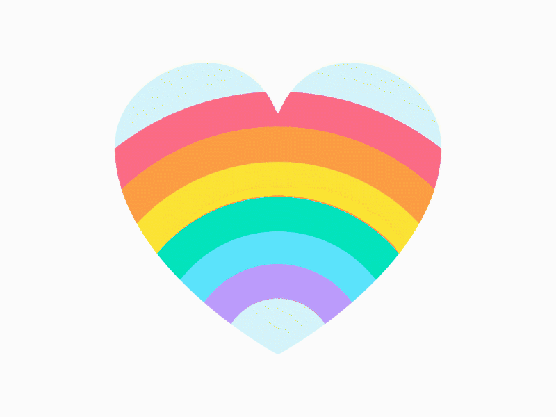 Love colors equality heart love pride pride 2020 pride month rainbow together