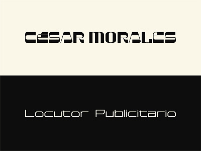 Typeface — cesarmorales.co