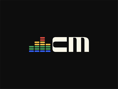Logo — cesarmorales.co 2021 brand design brand identity branding logo retro sound typeface wave website