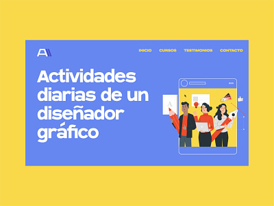 Clases Virtuales - Antimateria 2021 academy brand design brand identity branding digital website