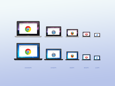 Browser / Device icons