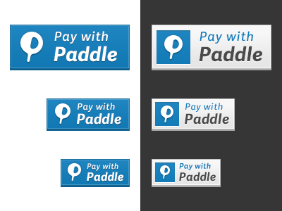 Pay with Paddle app buttons checkout online paddle pay