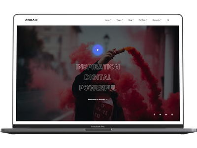 Andale - Creative HTML5 Portfolio Template