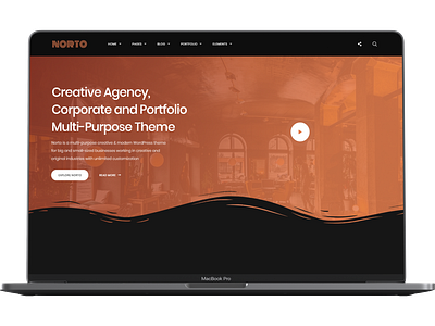 Norto - Creative Portfolio WordPress Theme