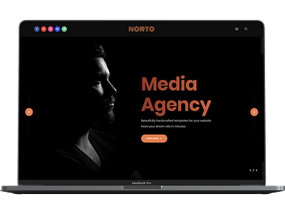 Norto - Creative Portfolio WordPress Theme