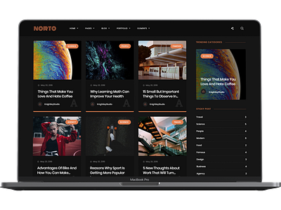 Norto - Creative Portfolio WordPress Theme