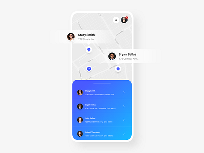 Find My Friends App Design