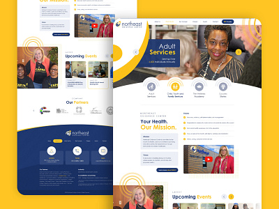 Oldage Home website design