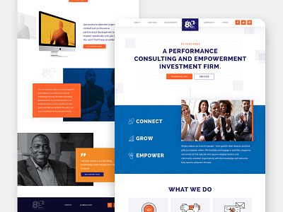 Modern Consulting Company Website