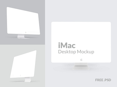 Download Free iMac Desktop Mockup