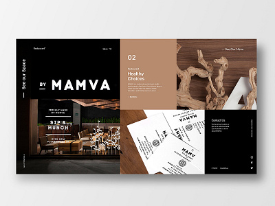 Mamva Screen app branding design minimal type typography ui ux web website