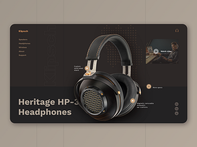 Headphones concept