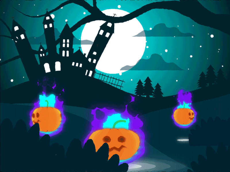 Jumping Pumpkin after effect after effects aftereffects animation animation 2d christmas dracula flat art halloween party holiday horror illustration illustrations illustrator motion design motion graphics motiondesign pumpkin