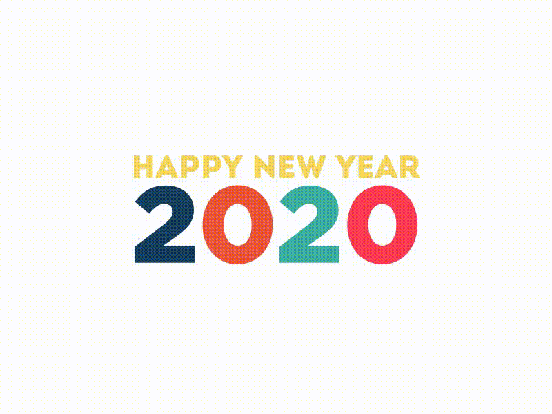 Happy New Year 2019 2020 adobe after effects aftereffects animation animation 2d christmas dribbble happy new year hello dribbble joyeux noel merry christmas merry xmas motion motion graphics motiondesign new year noel year