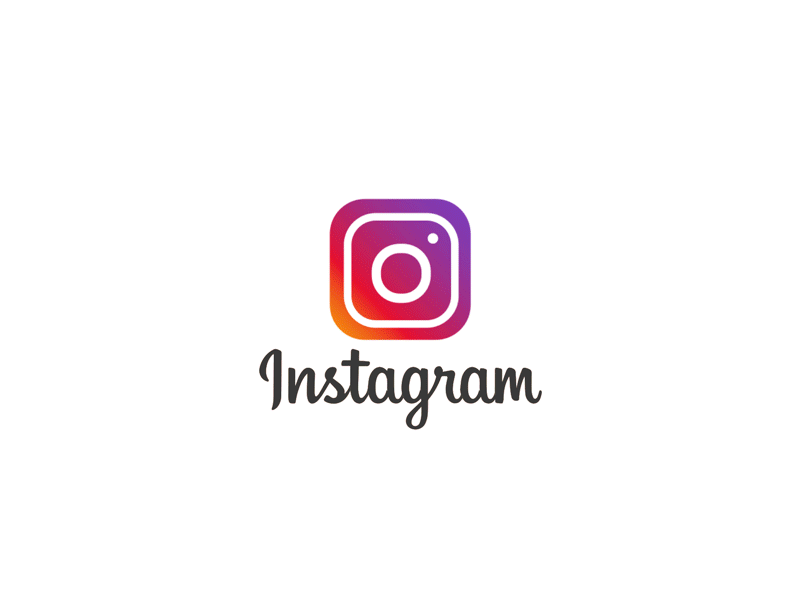 Instagram logo reveal