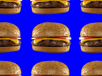 3D hamburger 3d burger hamburger loop render