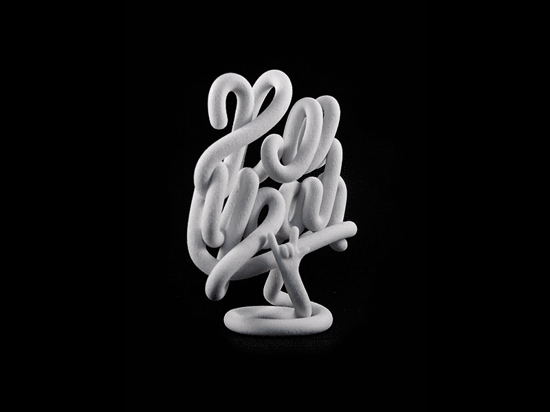 Hell Yeah sculpture! 3d 3dprint ceramic figure model sculpture