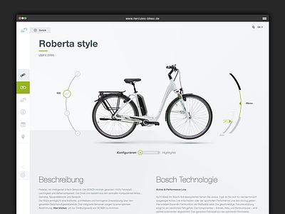 Redesign Hercules Bikes Website