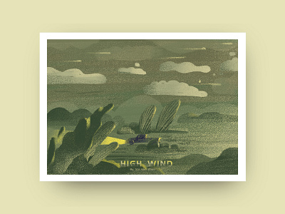 High wind | 大风 design dribbble high wind illustration type ui 插画 设计