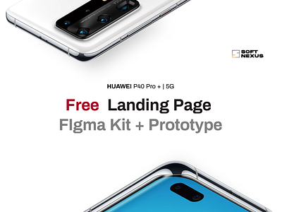 Free Product Landing Page (FIgma)