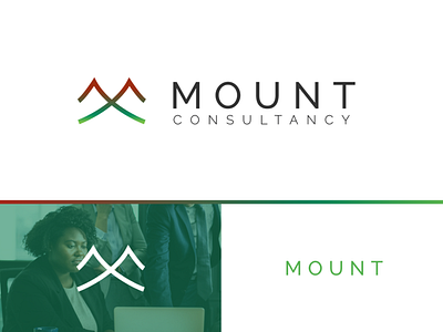 Mount Consultancy branding consultancy finance finance app logo mountain