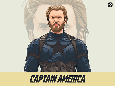 Captain America Avengers Infinity War avengers design illustration vector vexel