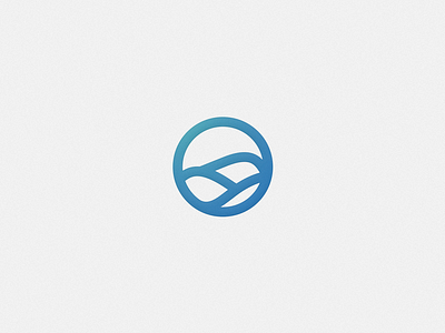 Waves blue branding business card design color design green icon illustration logo vector waves