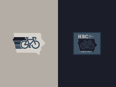 BikeBrandingIdentityDesign HallBicycleCompany5 bicycle bicycle logo bike bike icon bike iowa bike logo brand identity clean icon iowa iowa design iowa logo logo minimal retro retro logo script script logo