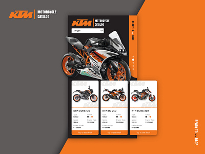 KTM Motorcycle Catalog