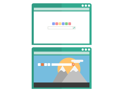 Search Engines search engine vector illustration simple google bing