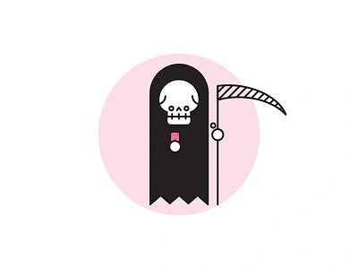 The Reaper apple character death iphone reaper simple