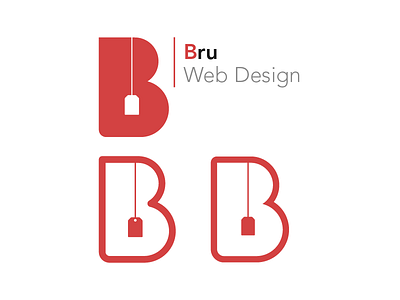 Bru Web Design - logo ideas branding bru identity logo tea