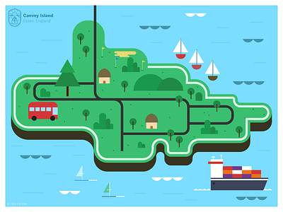 Canvey Island Map