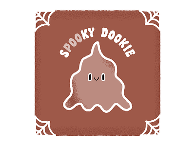 Spooky Dookie character cobweb crap dookie ghost halloween number 2 poo poop spider web spooky