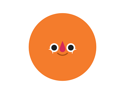 FACE avatar face me orange selfie