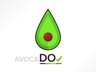 Avoca-Do branding character concept logo motif todo list