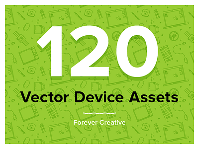 Devices FOREVER assets creative desktop devices for sale iconography illustration mobile pattern vector