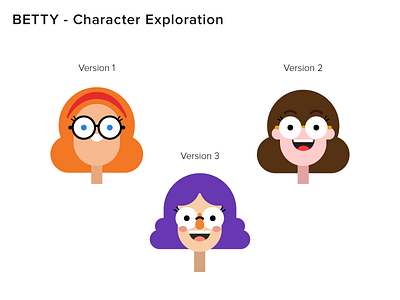 Betty - Character Exploration betty character concept exploration headshot lady teacher woman