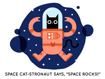 Cat-stronaut