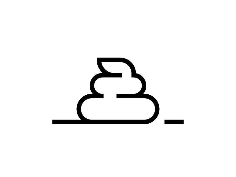 Poo-i-Con brick dollop dump icon iconography motif poo poop shizzle turd