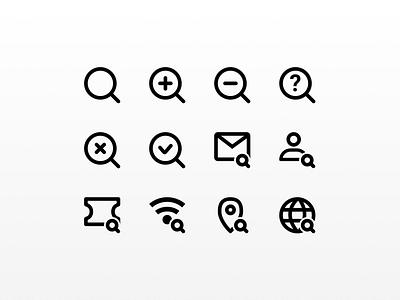 Icon Design - Search icon figma icon icon design madebybudhi search