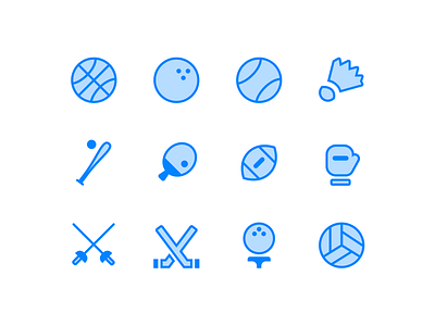 Icon Design - Sport icons