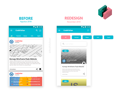 Redesign - Codepolitan Mobile App