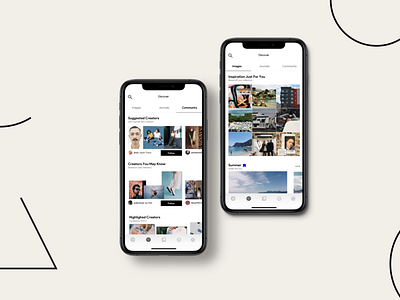 VSCO Discovery Feed Re-design