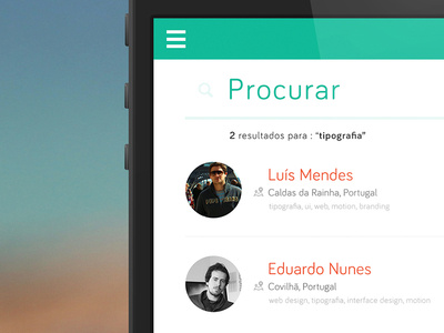 Dizer Demografia results page