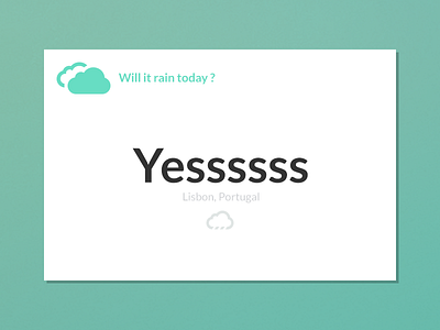 Weather Card card falt ui weather