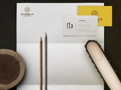 Quimbele - branding project angola brand branding carpentry corporate identity logo wood