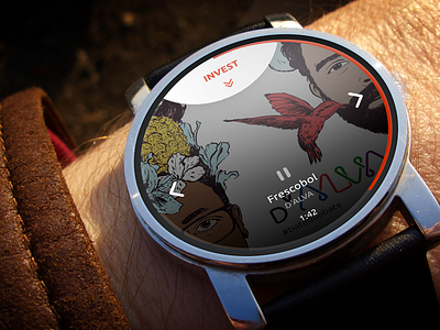 Tradiio Wearable invest mockup music tradiio watch