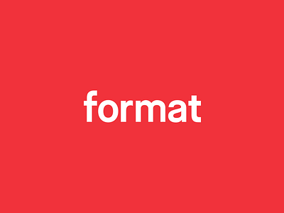 I've joined Format